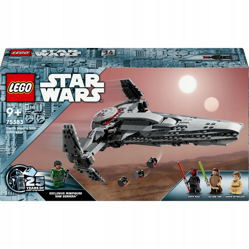 LEGO Star Wars 75383 Darth Maul a Sithský infiltrátor